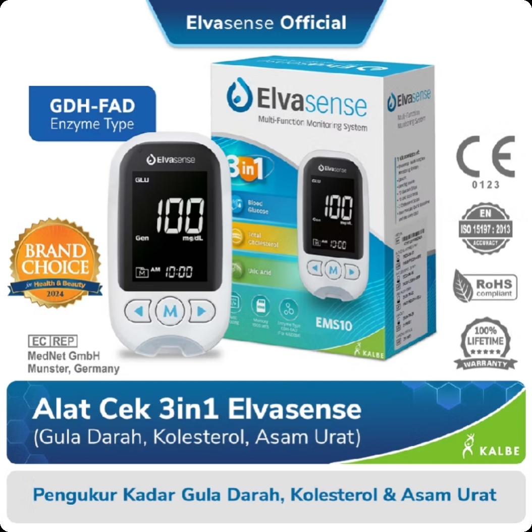 Elvasense EMS10 alat ukur kesehatan